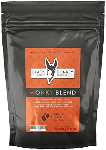 Whole Coffee Beans - Wonky Blend (1 Kg)