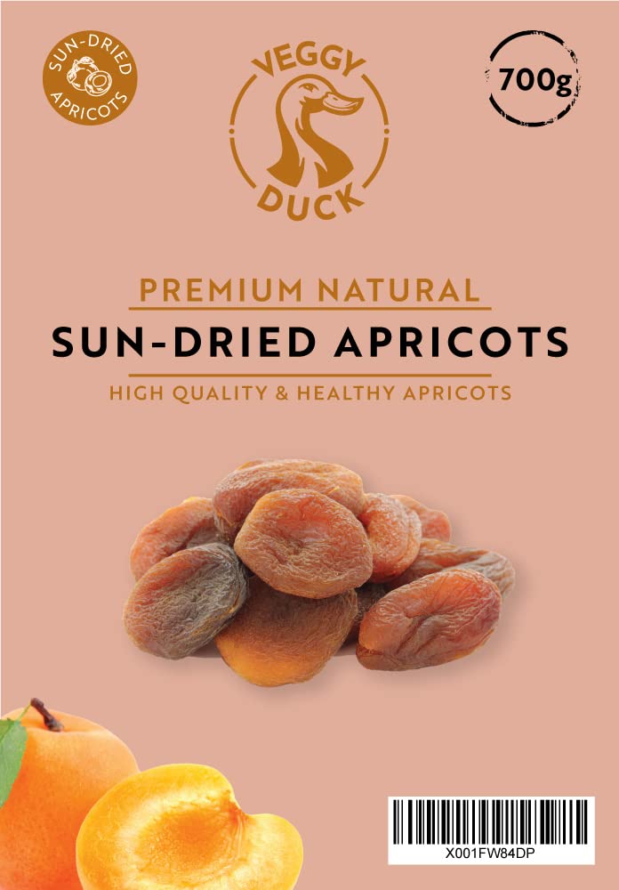 Natural Sun Dried Apricots (700 g)