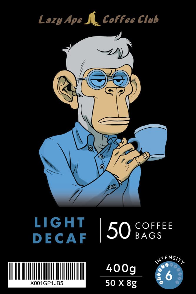 50 Coffee Bags - Light Decaf
