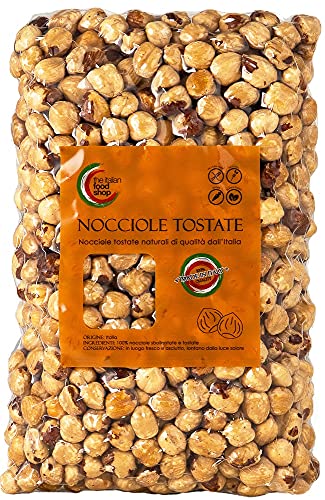 Italian Natural Roasted Hazelnuts (1Kg)