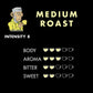 Whole Coffee Beans - Medium Roast (1 Kg)