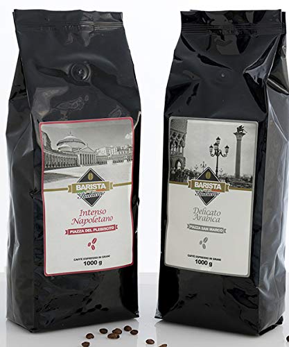 Whole Coffee Beans - Variety Pack (1 Kg, Pack of 2)