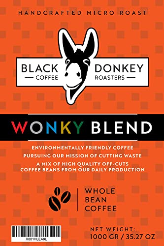 Whole Coffee Beans - Wonky Blend (1 Kg)