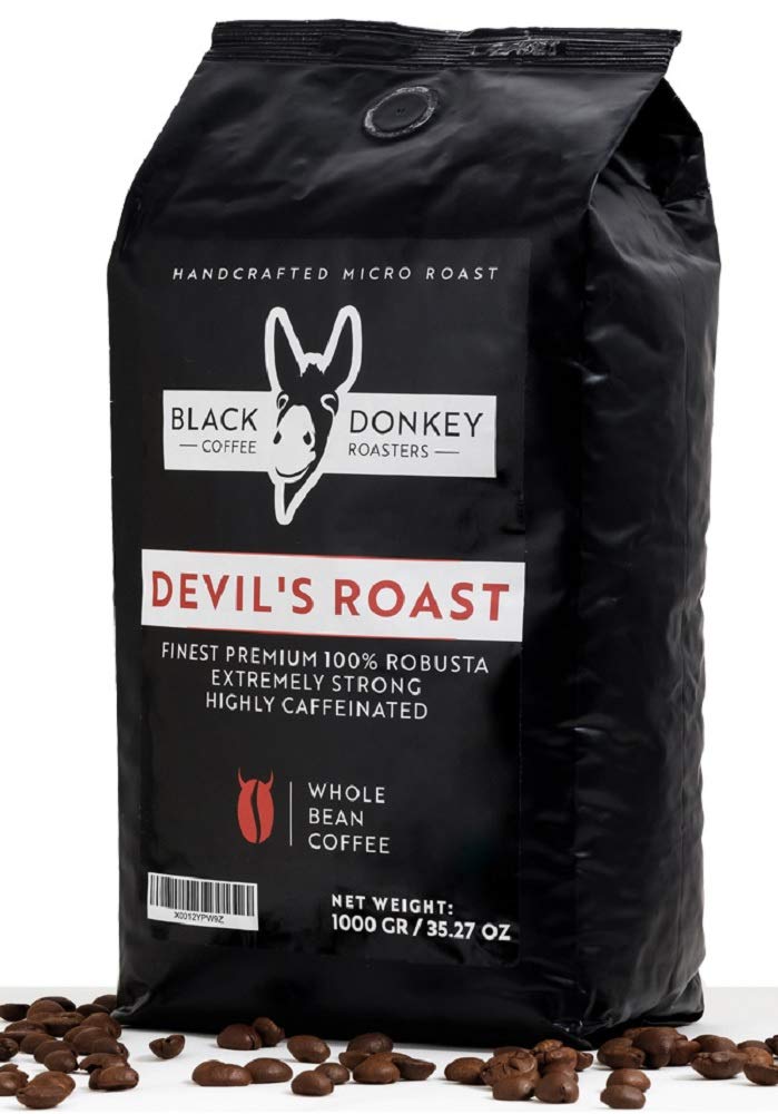 Whole Coffee Beans - Devil's Roast (1 Kg)
