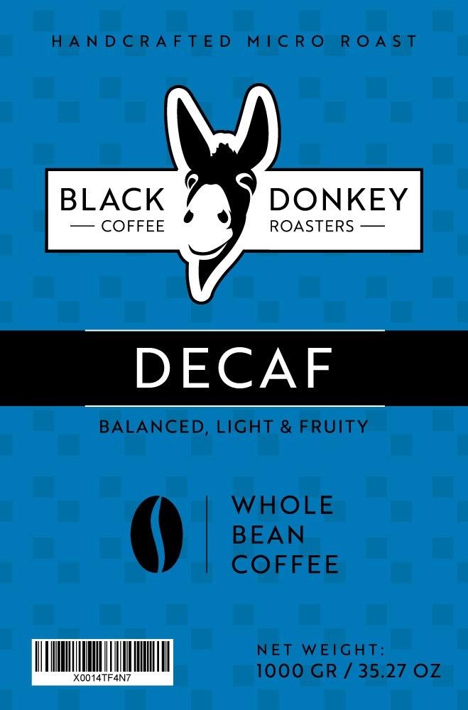 Whole Coffee Beans - Decaf (1 Kg)