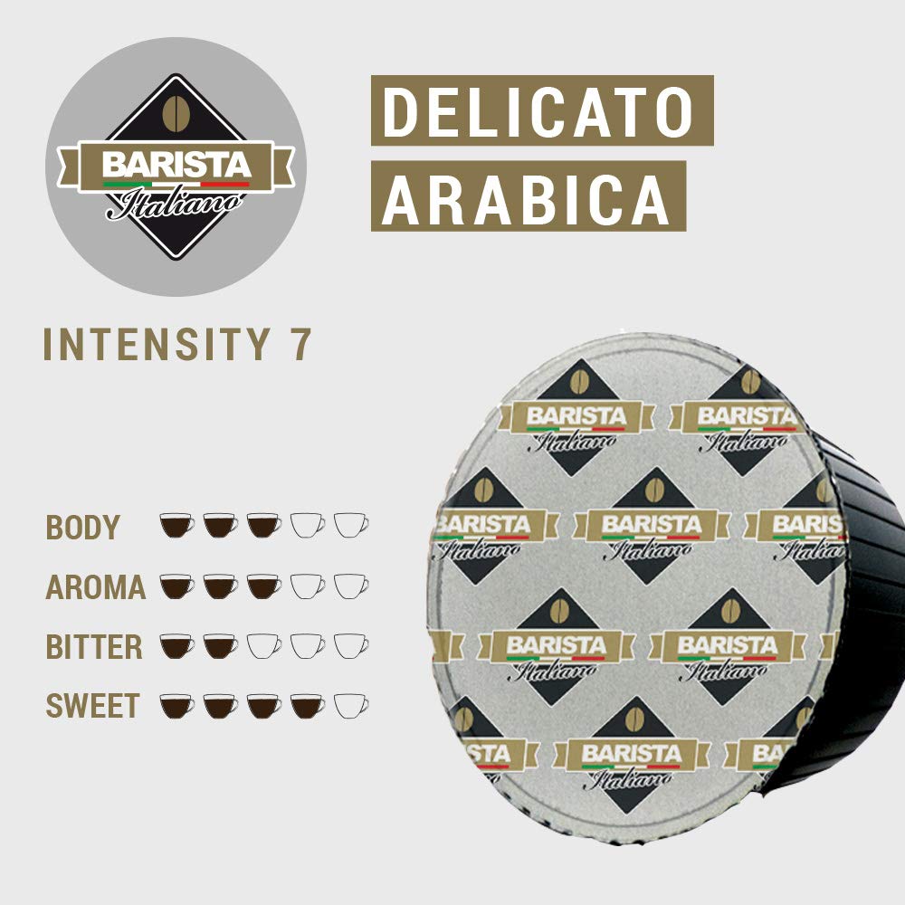 80 Capsules compatible with Dolce Gusto® machines - Delicato Arabica