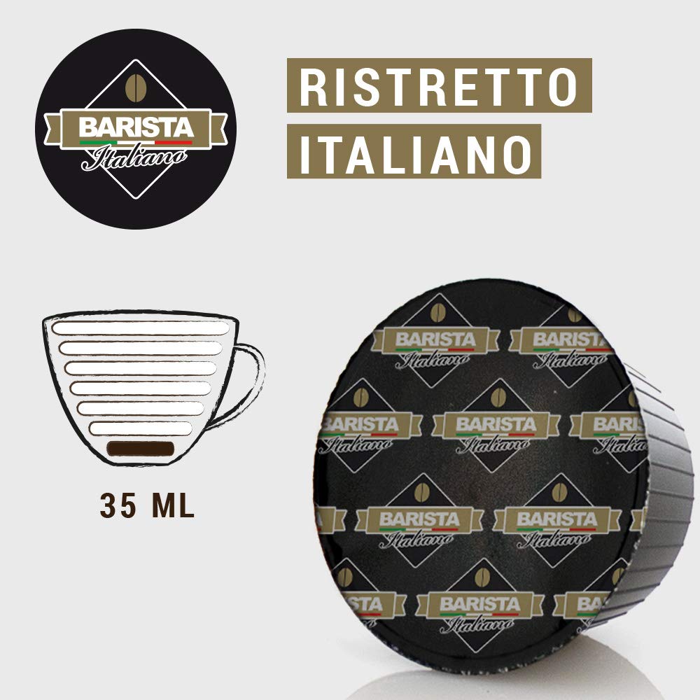 80 Capsules compatible with Dolce Gusto® machines - Ristretto