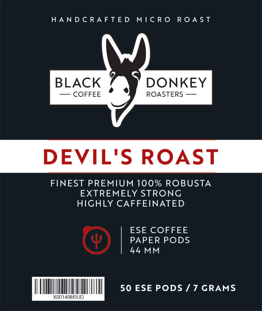 50 ESE Coffee Paper Pods 44mm - Devil's Roast