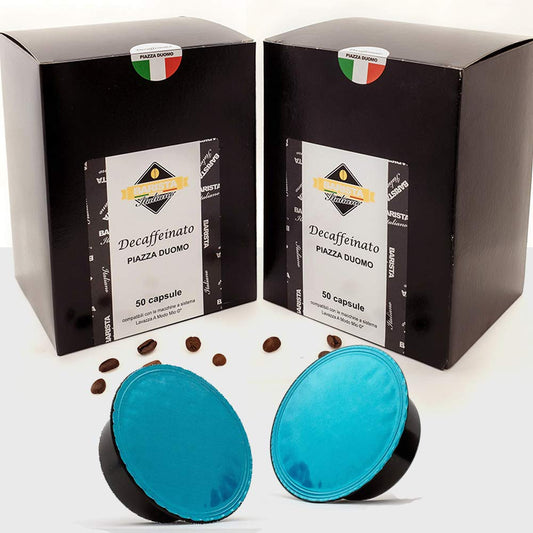 100 Capsules compatible with Lavazza® A Modo Mio® machines - Decaffeinato