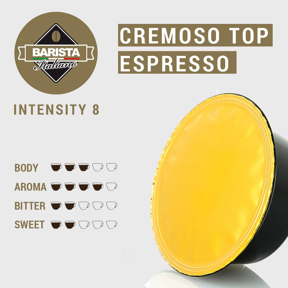 100 Capsules compatible with Lavazza® A Modo Mio® machines - Cremoso Top Espresso