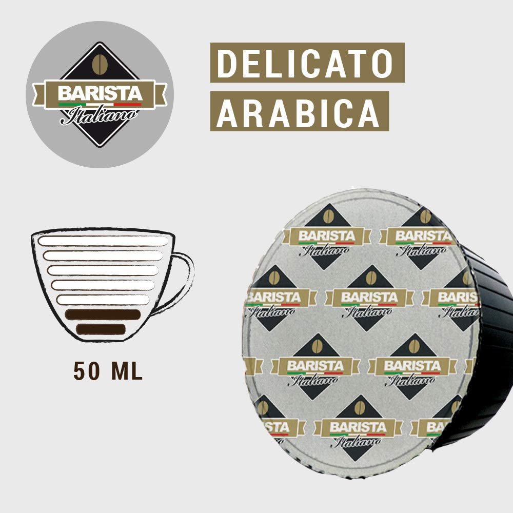 80 Capsules compatible with Dolce Gusto® machines - Delicato Arabica