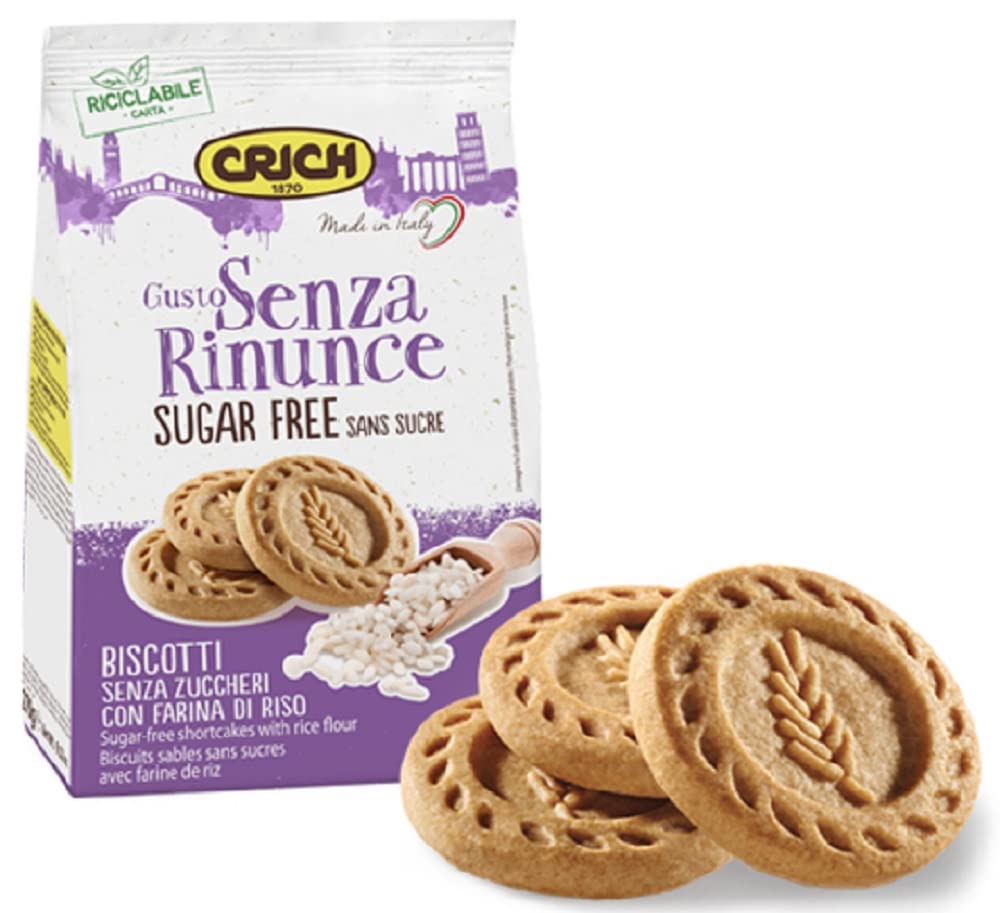 Crich - Sugar Free Biscuits (270g, Pack of 2)