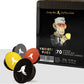 70 Capsules compatible with Lavazza® A Modo Mio® machines - Variety