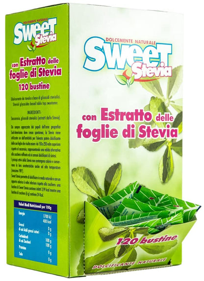 Stevia Natural Sweetener (120 Sachets of 1g)