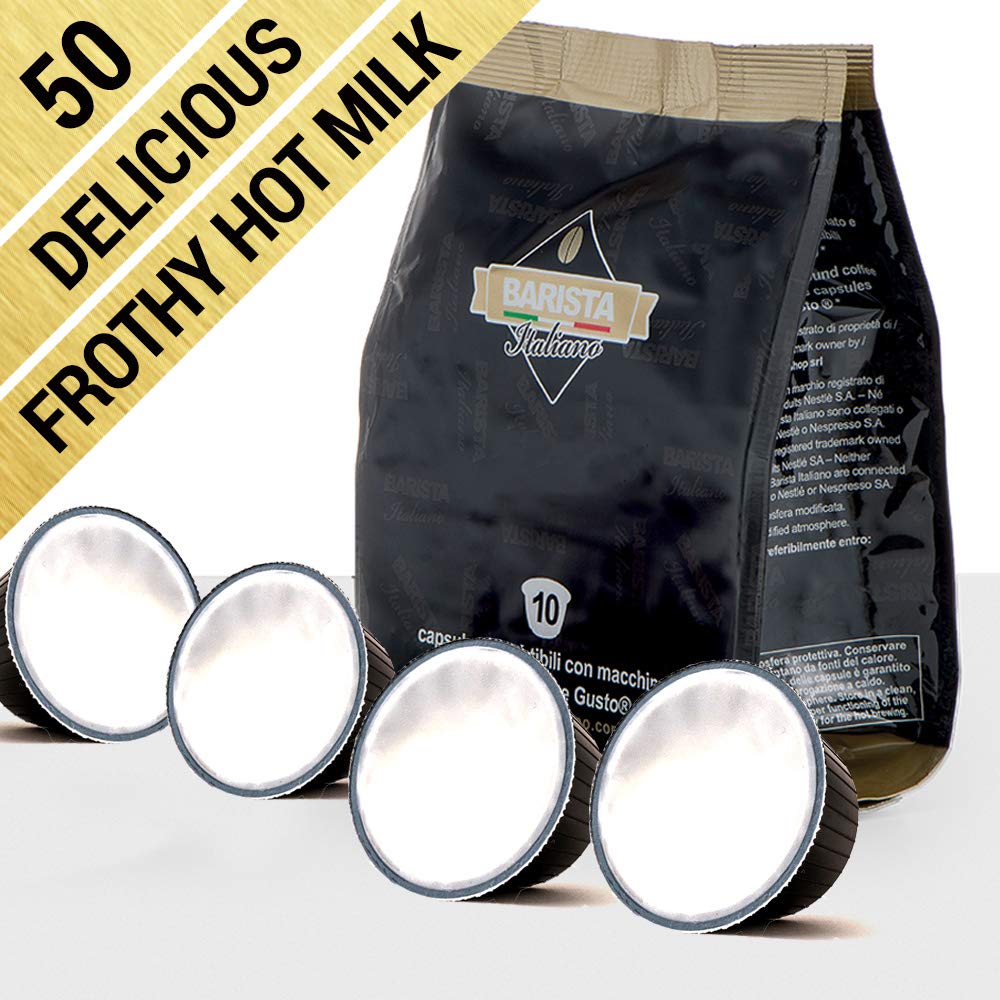 50 Pods compatible with Dolce Gusto® machines - Milk