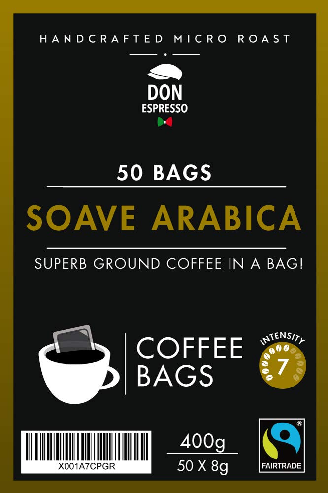 50 Coffee Bags - Soave Arabica