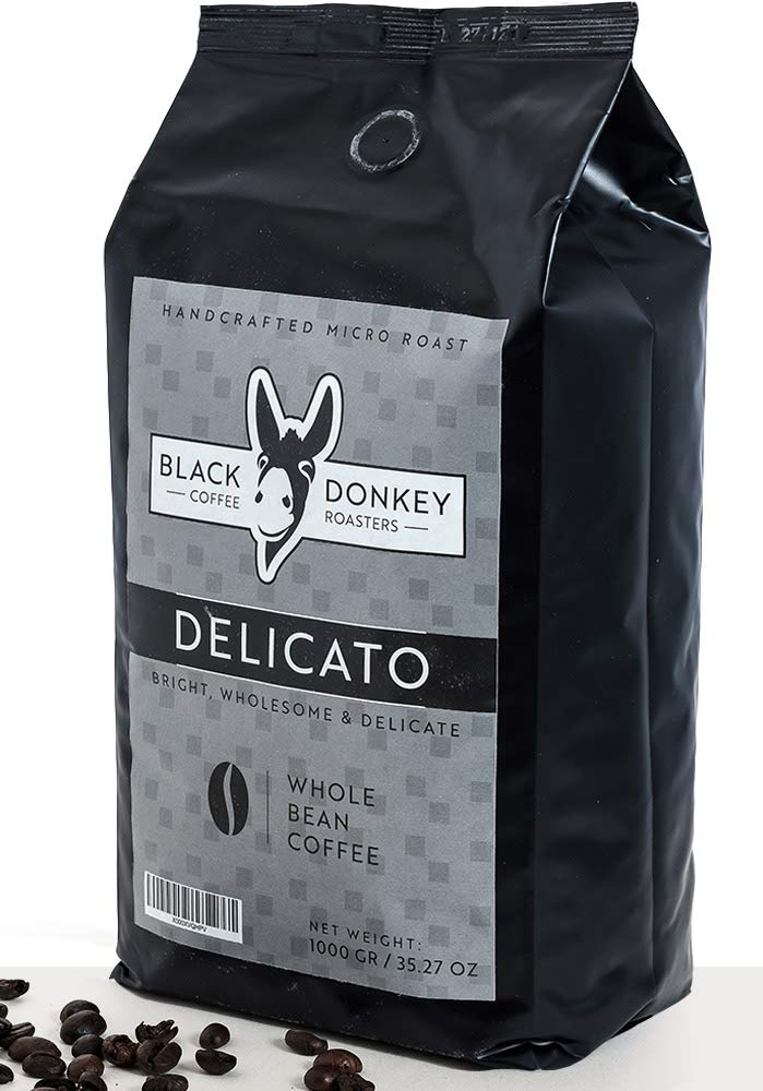 Whole Coffee Beans - Delicato (1 Kg)