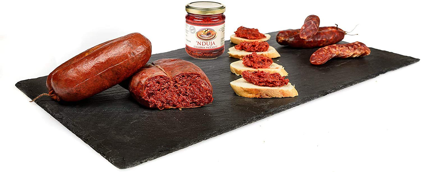 Nduja Spicy Spreadable Sausage (180 g, Pack of 6)