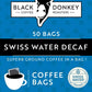 50 Coffee Bags - Swiss Water Decaf