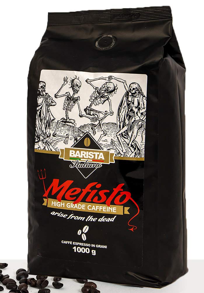 Whole Coffee Beans - Mefisto Extra Strong (1 Kg)