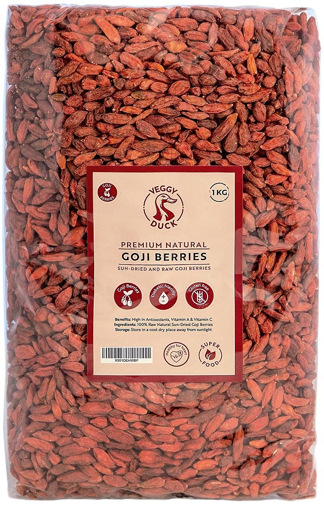Raw Sun-Dried Goji Berries (1 Kg)
