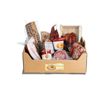 Gift Basket Cured Meats & Accessories - Calabrian Salami Specialties